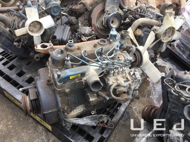 DIESEL ENGINE KUBOTA V1200 ( ディーゼルエンジン ) || UEJ Co. Ltd. ||  福岡で重機・トラクター買取はお任せください