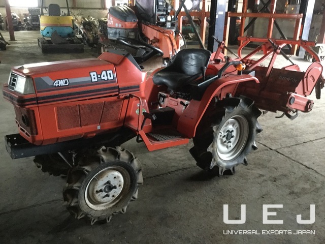 TRACTOR KUBOTA B40 ( Tractors Kubota ) || UEJ Co. Ltd. || Used Japanese ...