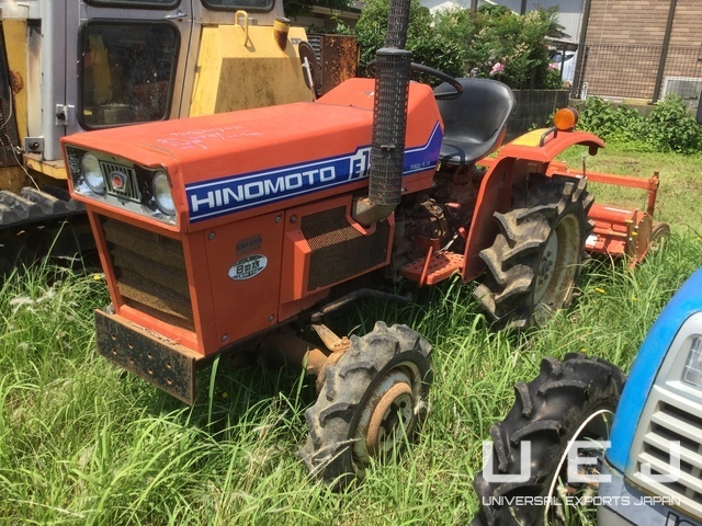 TRACTOR HINOMOTO E154 ( Tractors Hinomoto ) || UEJ Co. Ltd. || Used  Japanese tractors, excavators, machinery, motorcycles and parts