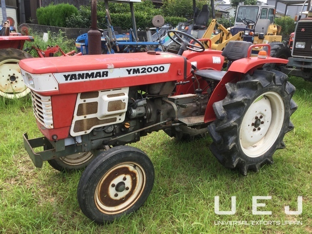 TRACTOR YANMAR YM2000 ( トラクター Yanmar ) || UEJ Co. Ltd. || 福岡で重機・トラクター 買取はお任せください