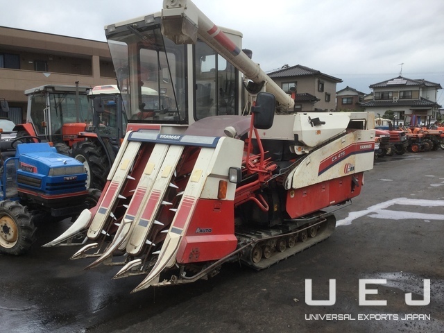 COMBINE YANMAR CA475 ( コンバイン Yanmar ) || UEJ Co. Ltd. ||  福岡で重機・トラクター買取はお任せください