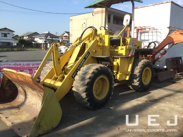 WHEEL LOADER KOMATSU 507 ( Wheel Loader ) || UEJ Co. Ltd. || Used Japanese  tractors, excavators, machinery, motorcycles and parts