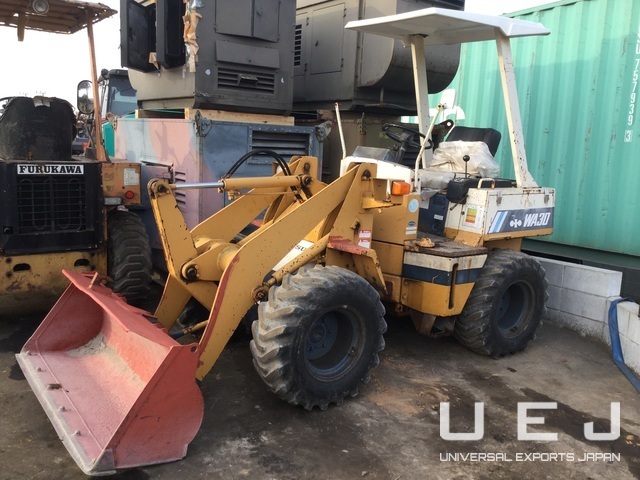 Wheel Loader Komatsu Wa30 2 Wheel Loader Uej Co Ltd Used Japanese Tractors Excavators Machinery Motorcycles And Parts